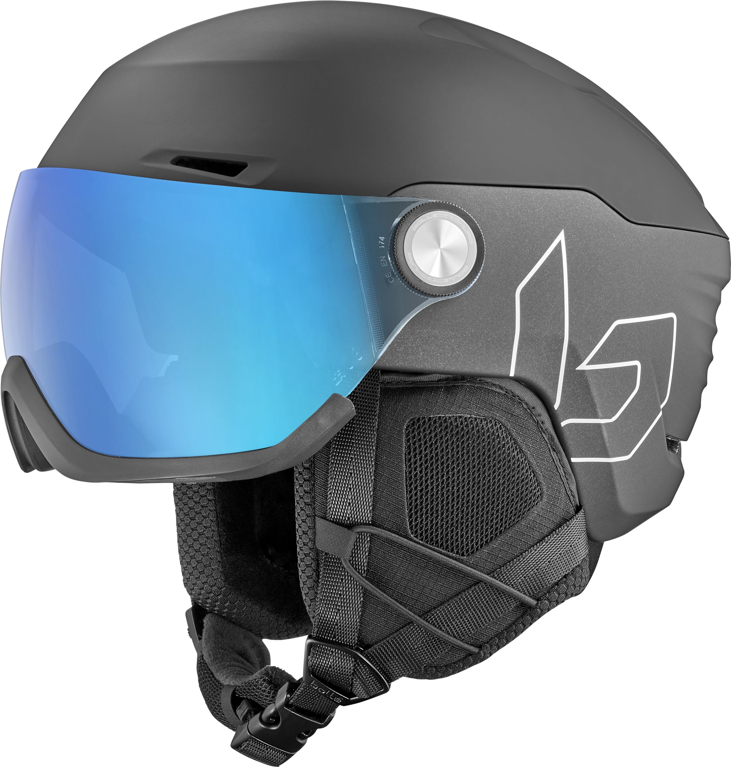 boll-v-ryft-pure-casque-de-ski-visi-re-black-coal-matte-visi-re-photochromique-b image 1