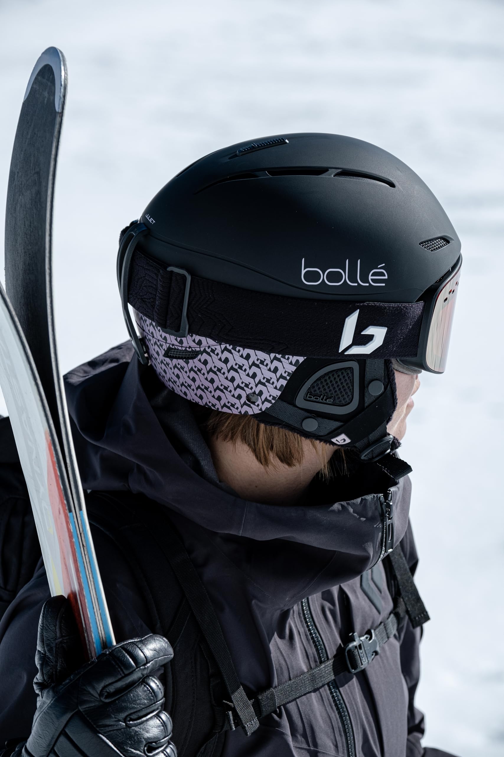 boll-juliet-casque-de-ski-black-lilac-matte-taille-m-54-58-cm-femme image 2