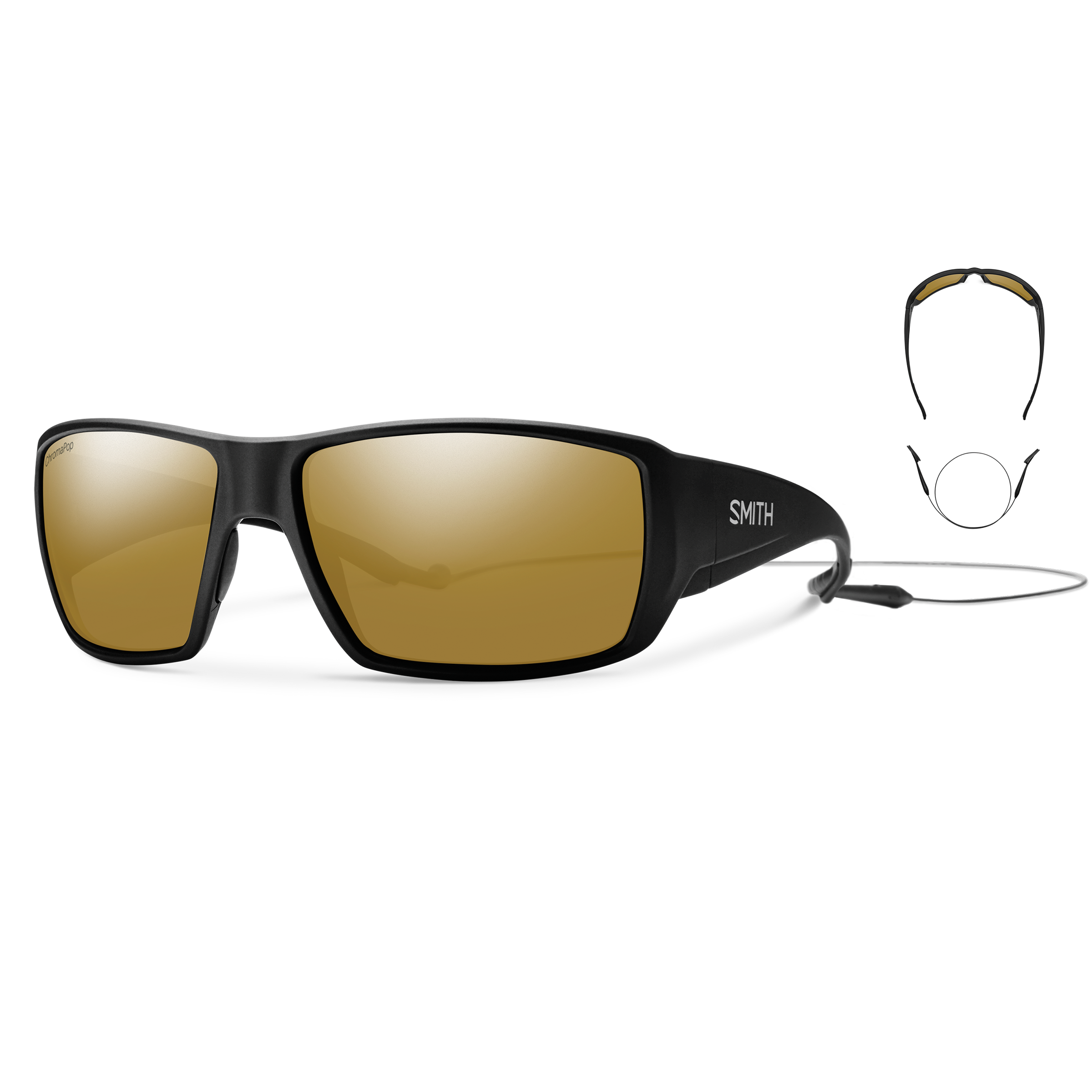 smith-integrated-leash-cordon-lunettes-de-soleil image 1
