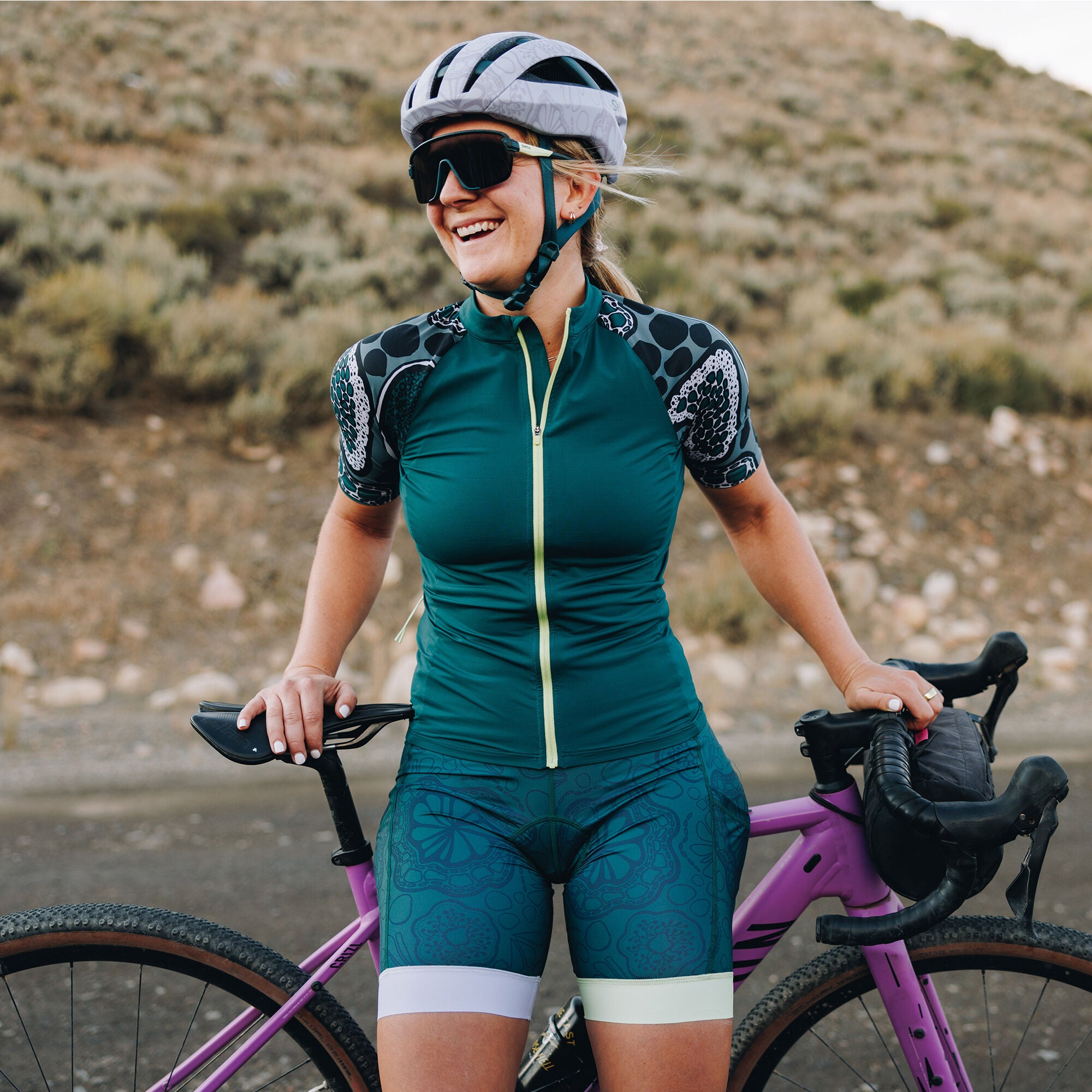 smith-gem-jersey-maillot-v-lo-route-gravel-femme image 2