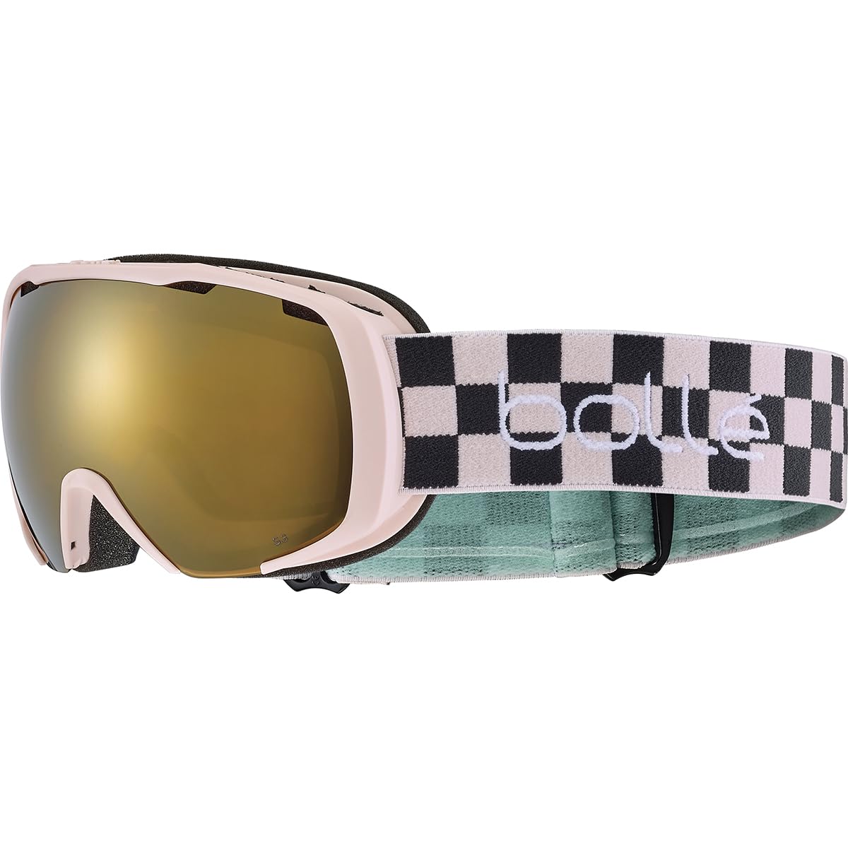 boll-royal-masque-de-ski-enfant-pink-checkerboard-gold-cat-3-taille-s image 1