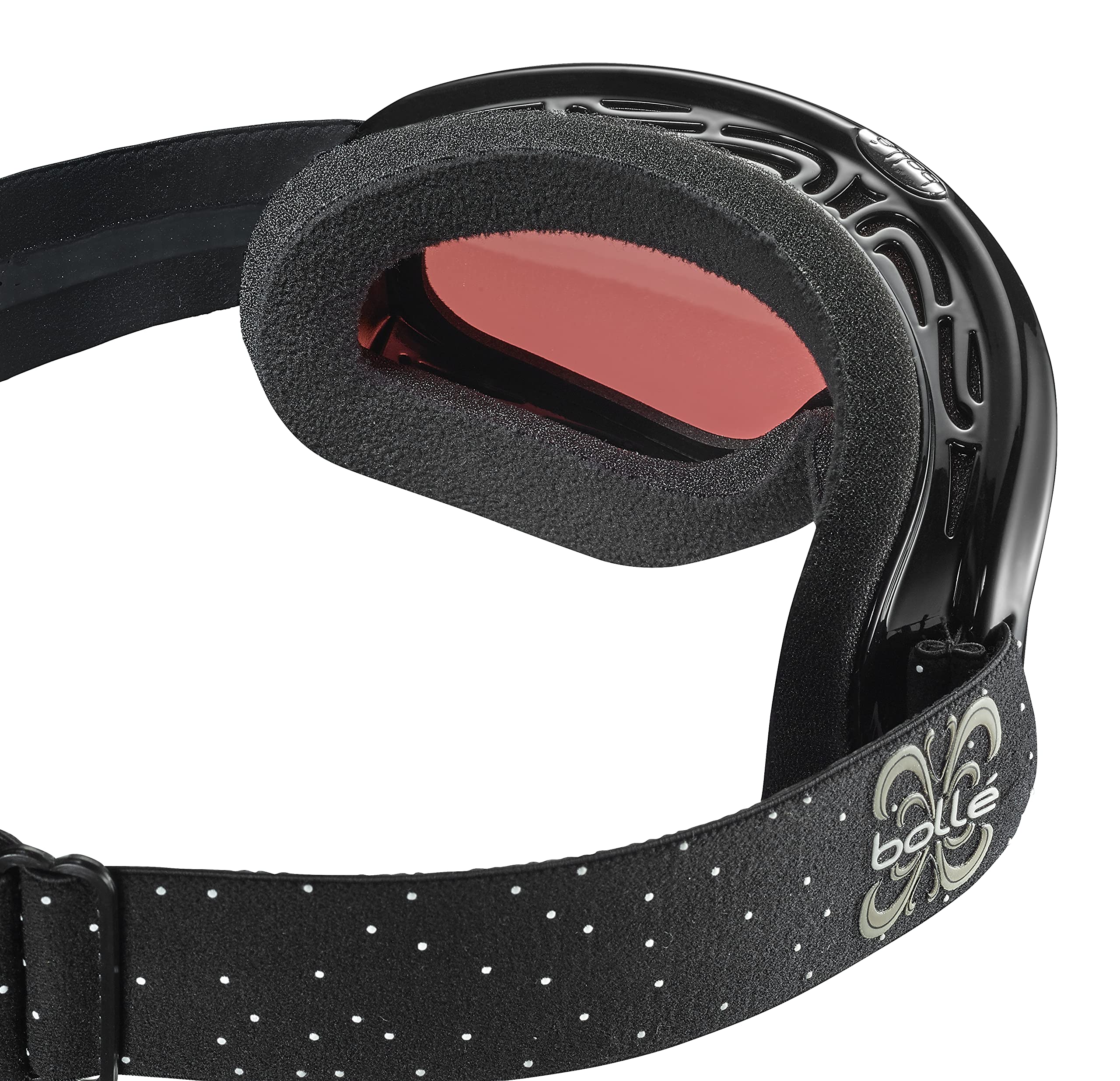 boll-scarlett-black-shiny-vermillon-blue-cat-1-3-masque-de-ski-femme-small-mediu image 2