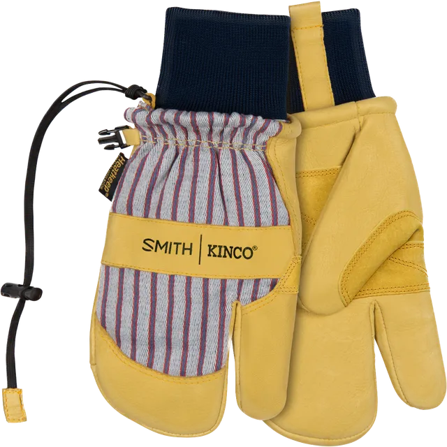 smith-x-kinco-moufle-ski-cuir-lobster image 1