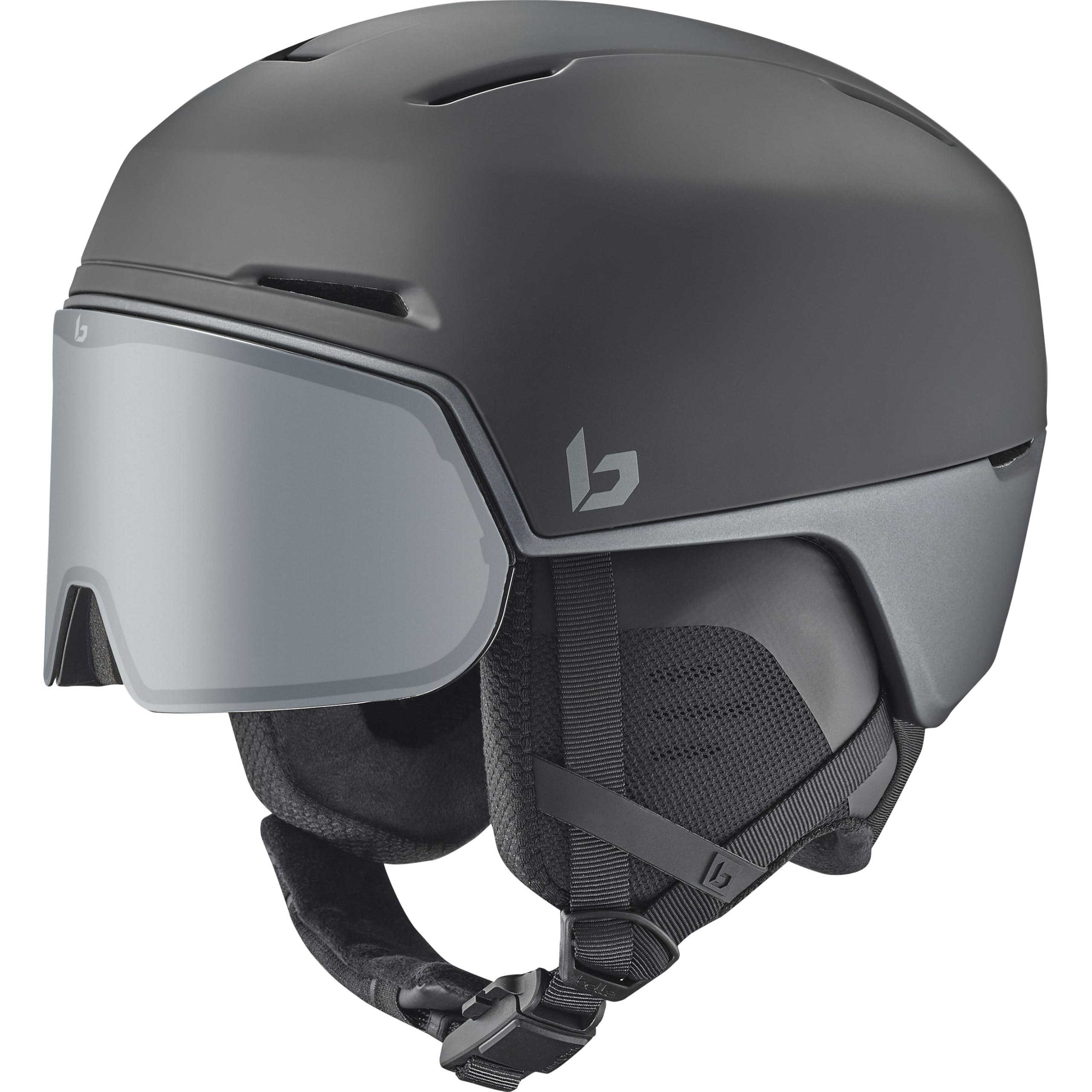 boll-x-fusion-black-steel-matte-casque-de-ski-taille-s-52-55-cm-visi-re-photochr image 1