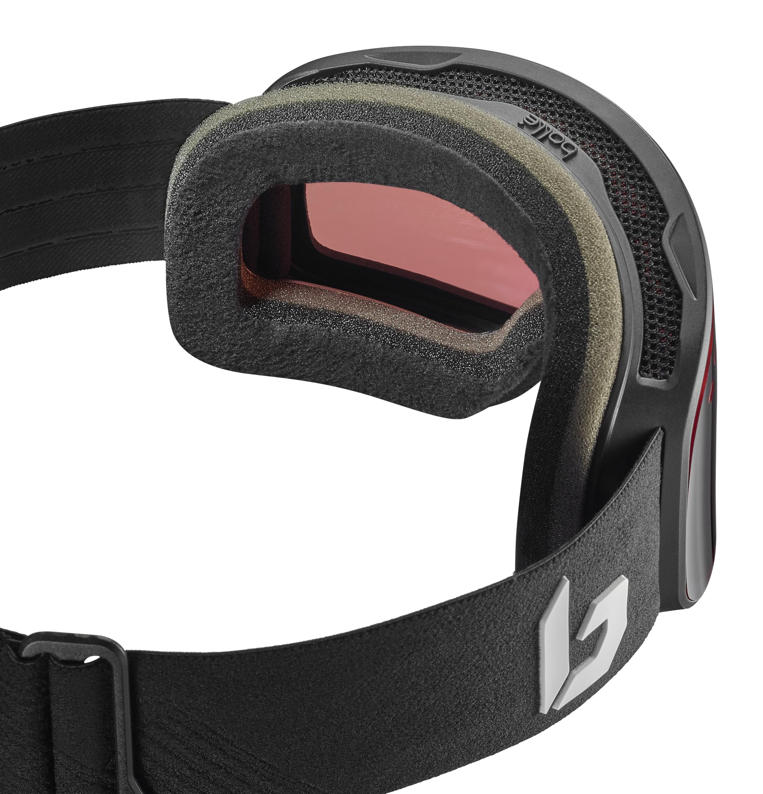 boll-nevada-small-masque-de-ski-black-corp-matte-cran-vermillon-gun-s2 image 2