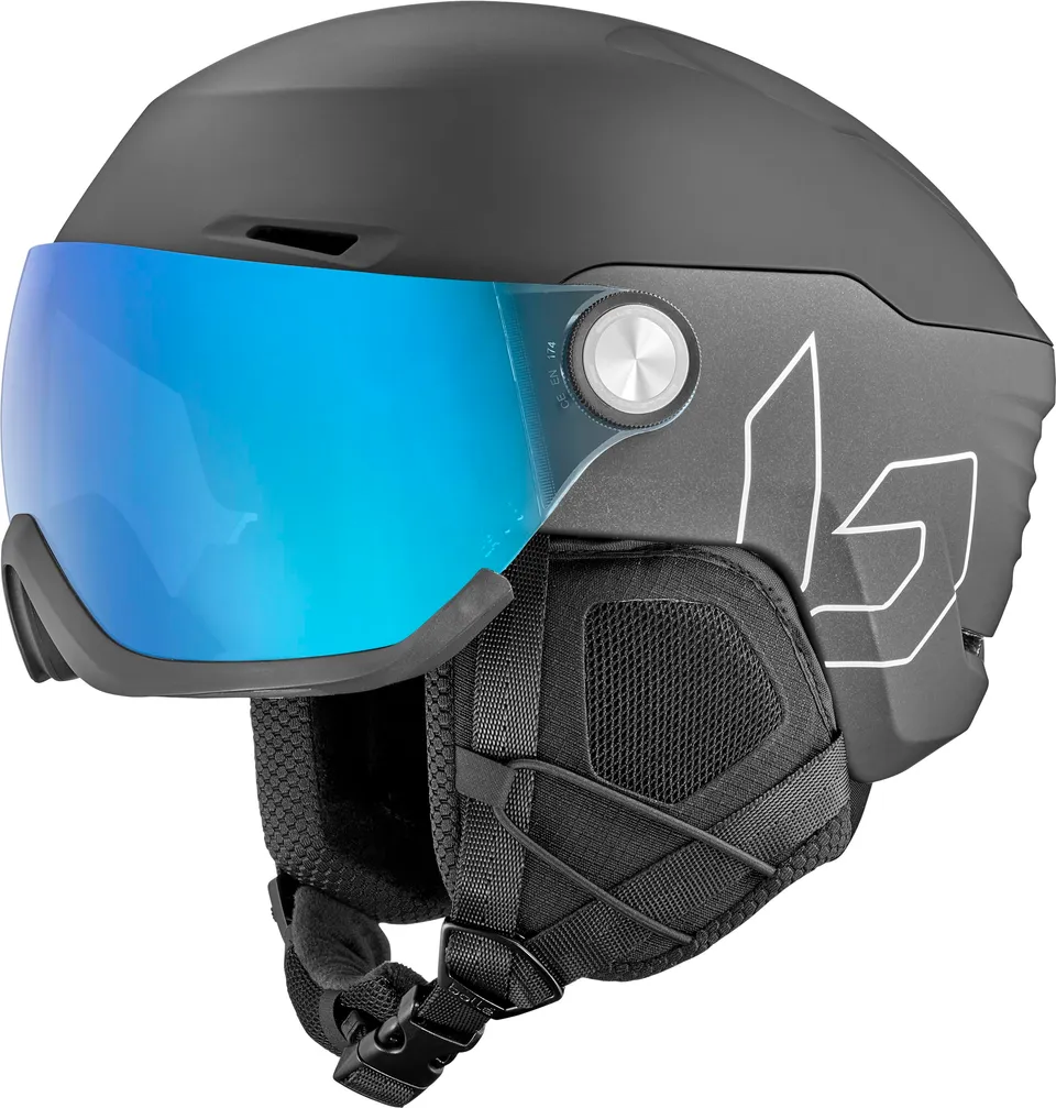 boll-v-ryft-pure-casque-de-ski-visi-re-black-coal-matte-visi-re-photochromique-b image 1