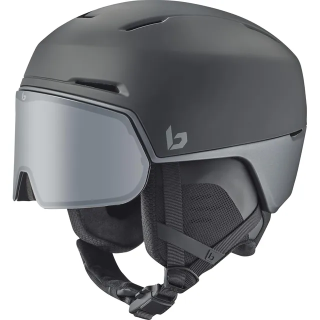 boll-x-fusion-black-steel-matte-casque-de-ski-taille-s-52-55-cm-visi-re-photochr image 1